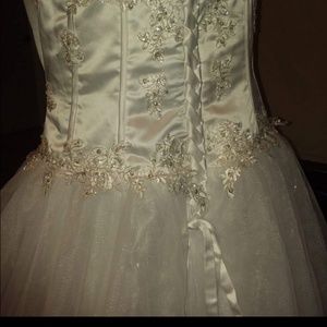 Plus size wedding dress